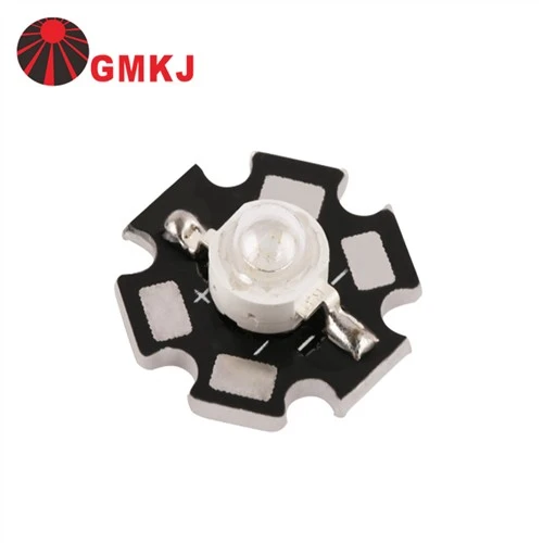 1 Watt Led Star Heat Sink Pcb Boards Soldered White 6000K